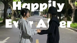 肯定要和好朋友一起拍Happily Ever After呀