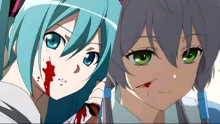 Luo Tianyi vs. Hatsune Miku (Only one singer can leave here today)