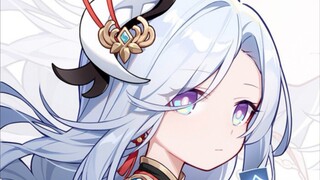 [Game] Shenhe in Battle | "Genshin Impact"