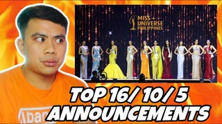 ATEBANG LIVE REACTION | MISS UNIVERSE PHILIPPINES 2022 HIGHLIGHTS #MUPHTHECORONATION