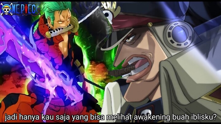 Ternyata Begini Alurnya! Hanya Mata Kiri Zoro Yang Bisa Melihat Awakening Buah Iblis Shiryu