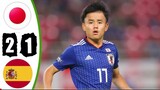 Japan Vs Spanyol 2-1 Highlights & All Goals - 2022