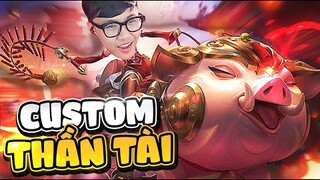 CUSTOM LÀNG THẦN TÀI CÙNG 500 ANH EM CỦA THẦY DIỆP