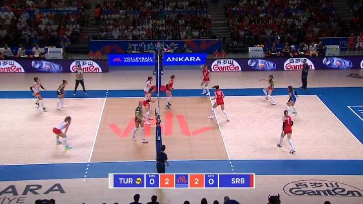 WOMEN'S VNL2022 TÜRKIYE VS SERBIA BRONZE MEDALS 🥉