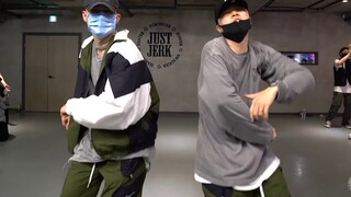 【استوديو رقص Justjerk】 تاغ رقص مبتكر بالأسلوب السواغي مع جينو من فرقة Jinwoo و U-JIN!