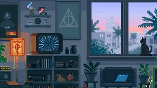 【像素动画第四期】微风拂面|像素艺术家（DariusAnton）作品|ドット絵