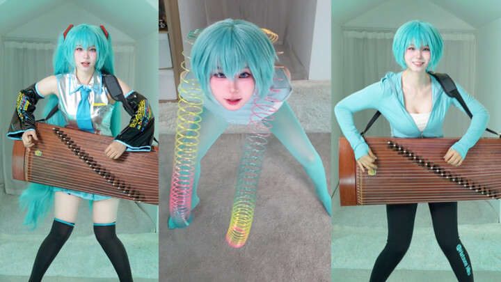 Oh no! What’s that mysterious intruder in Hatsune’s private gym?!
