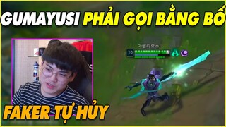 Combo mà Gumayusi phải gọi bằng bố, Faker tự hủy nhưng không được - LMHT - LOL - Skin - Montage