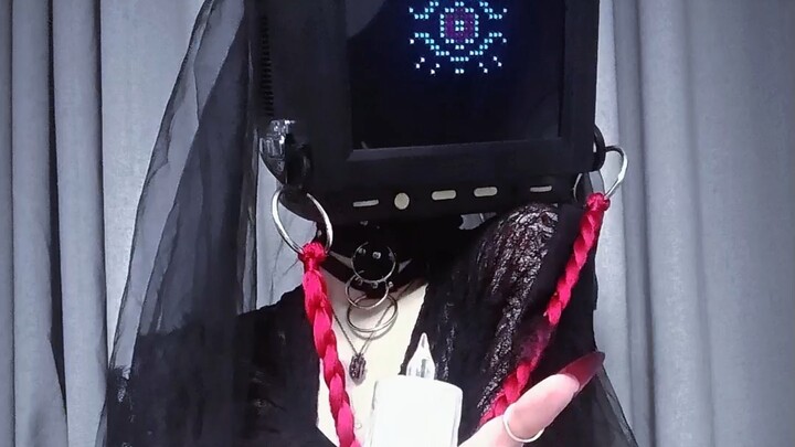 看着我的眼睛，拿好这支蜡烛