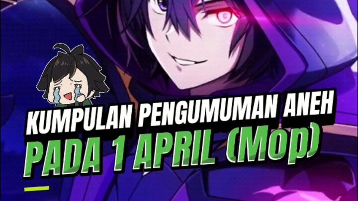 Beberapa pengumuman jokes yang gua temuin di 1 April kemarin. Kadang-kadang ada yang jadi beneran🫠