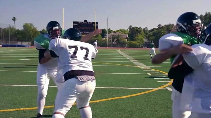 Did a parabola appear in your vision?