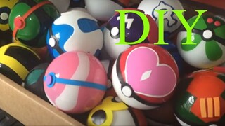 How to make Poké Ball Different types!
