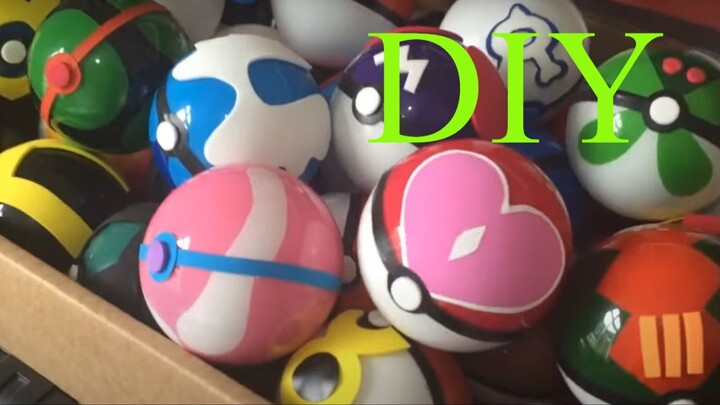 How to make Poké Ball Different types!