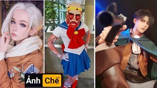 Cosplay Attack on Titan | Ảnh Chế Hài Hước (P 91) | Cosplay anime đẹp nhất