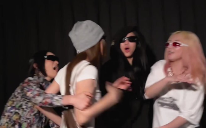"If you want to fight, go to the dance studio! Oh? You're already in the dance studio" Why fight whe