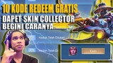 CARA DAPETIN 10 KODE REDEEM GRATISSSSS GAMPANG BANGET TERNYATA || FRANCOTIKTOK MOBILELEGENDS 2021