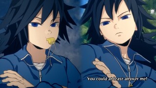 All Academy Giyu Interactions - Demon Slayer The Hinokami Chronicles (60FPS)