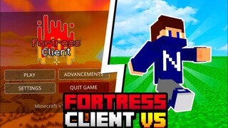 Fortress Client V5 For Minecraft PE 1.17+ | FPS Booster Client For MCPE