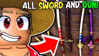 All Blox Fruits & Swords & Guns Showcase for Update 20 Pre Revamp