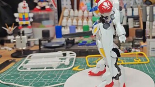 High-tech Barbatos Lupus with red eye special effects