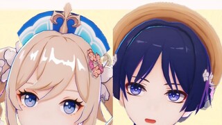 [Genshin Impact MMD]❀Letter from Hanaji x4❀——I’m so sorry for being so cute~