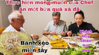 Bánh xèo miền tây thực hiện ước muốn của Chef ăn 1 bữa quá đã/ẩm thực món ăn miền tây/Cuộc sống pháp