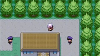 Pokemon Rusty (GBA) items cheats can cause bad egg. Pewter City. My Boy! Emulator.