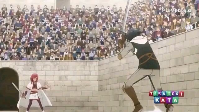 AI Funny In Anime Crack Mushoku no Eiyuu - Meteor Api di Arena Battle