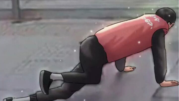 The coolest one is probably scrambling away, isn't he?