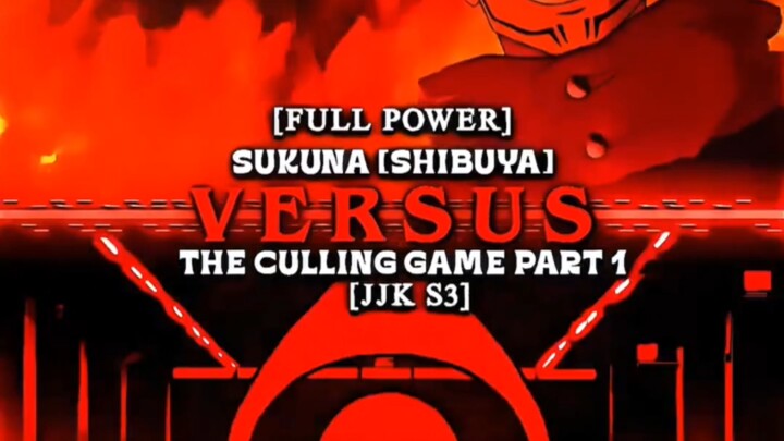 Ryomen Sukuna vs. the Death Rebirth (All)