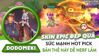 Onmyoji Arena | Skin mới lồng đèn cam dodomeki siêu đẹp, kết hợp với sức mạnh hot pick