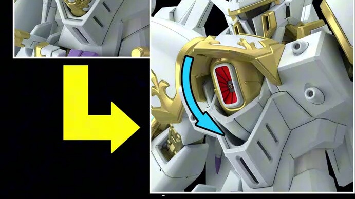 Polanya tidak perlu stiker tapi emasnya masih berantakan! HG Black Knight Garuda akan segera dirilis
