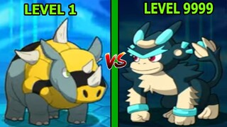 NEXOMON - Đối Đầu Chủ Gym Với Pokemon Tê Giác 4 Sừng Và Khỉ Đột Biến Dị - Top Game Android Ios