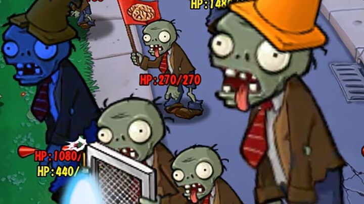 【自制关卡】大大小小的僵尸