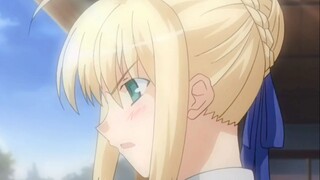 Shirou forcefully kisses Saber, and my king begins to feel like falling in love~