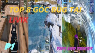 Góc Bug Đỉnh Cao nhất tại Livik - Mẹo Pubg Mobile | Part 1