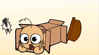 【Transport】Sprunki slid into a box (animation)