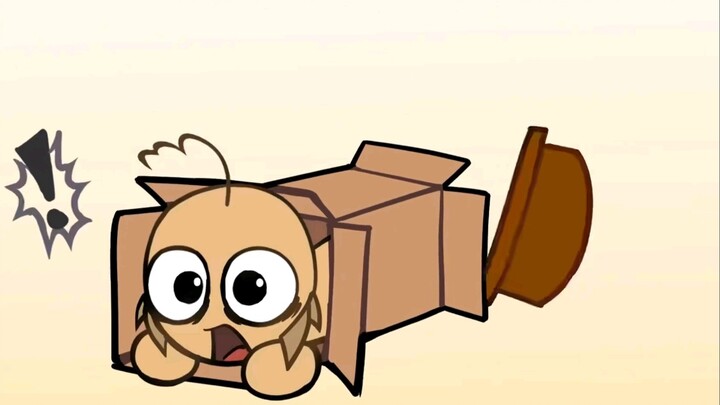 【Transport】Sprunki slid into a box (animation)
