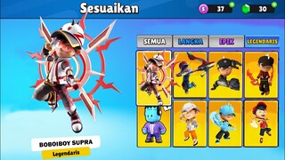 CARA DAPAT SKIN BOBOIBOY SUPRA DI GAME STUMBLE GUYS - PALING OP (AUTO WIN)