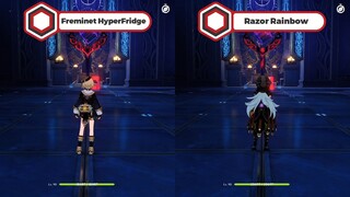 Freminet Hyperfridge vs Razor Rainbow! Who is the Best?