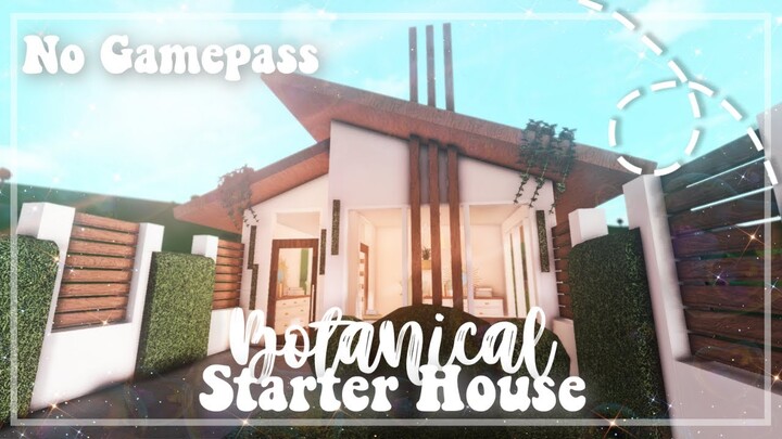 Roblox Bloxburg - No Gamepass Botanical Starter House - Minami Oroi