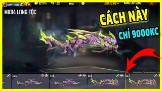 Thử Thách Nâng Cấp M1014 Long Tộc Lên Max Level 7 Với 9000KC || Free Fire