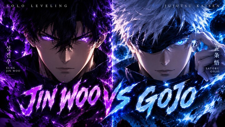 SUNG JIN-WOO VS GOJO SATORU 🔥 DUA MONSTER ANIME, SIAPA YANG MENANG?!