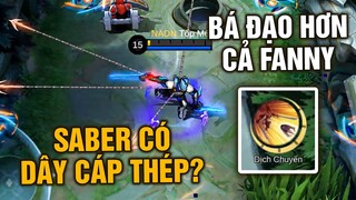 MLBB | SABER CÓ DÂY CÁP THÉP CỦA FANNY?? (Hyper Blend Mode) | Tốp Mỡ