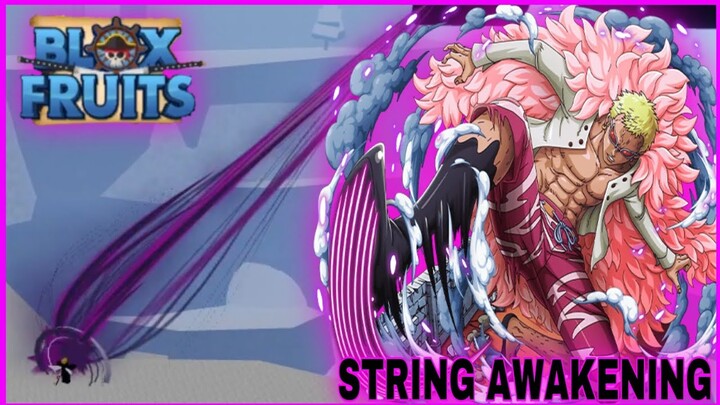 UNLOCK ALL STRING AWAKENING SKILL + SHOWCASE IN BLOX FRUITS  - PART 26