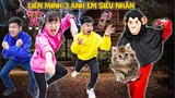 Hà Sam - Liên Minh 3 Anh Em Siêu Nhân Giải Cứu Mèo Mun Khỏi Tên Khỉ Da Đỏ