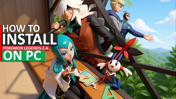 How to Install Ryubing Switch Emulator with Pokémon Legends Z-A on PC