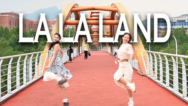 نسخة جامعة العلوم والتكنولوجيا الصينية من لالالاند🎵 الحرم الجامعي جميل جدًا، من الخسارة ألا نرقص هنا