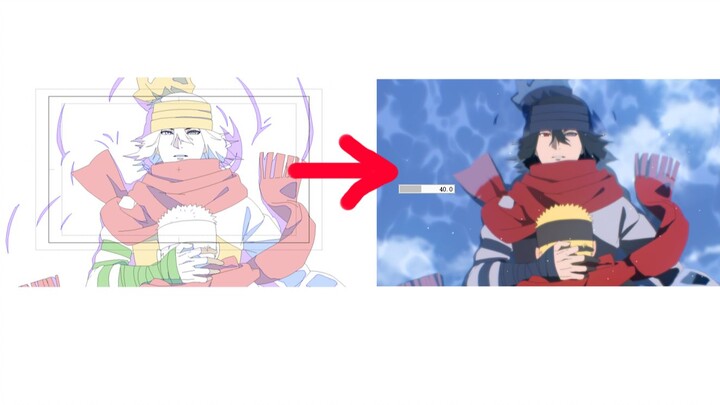 【Animation Photography Process】A little messy process