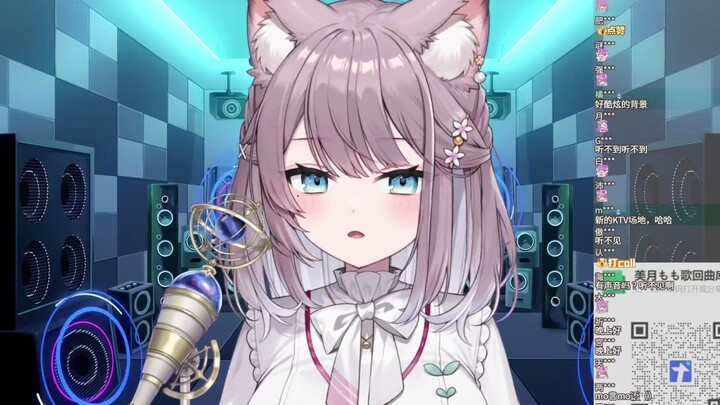 Did the Japanese cat let out a furious meow after being teased by the audience?
